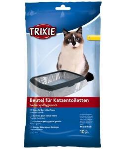 Пакеты для кошачьих туалетов L:  46 x 59 см, 10 шт (4044)