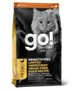 Корм GO! беззерновой для котят и кошек с чувствительным пищеварением, со свежей уткой, Sensitivity + Shine Grain Free Duck Cat Recipe