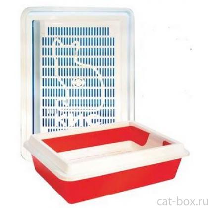 Туалет КИС глубокий с рамкой 40.5*30*12 см-0