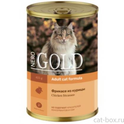 Консервы для кошек "Фрикасе из курицы"-0