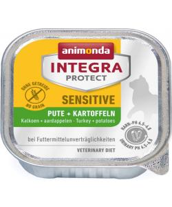 Консервы Integra для взрослых кошек при пищевой аллергии с индейкой и картофелем (Sensitive) 