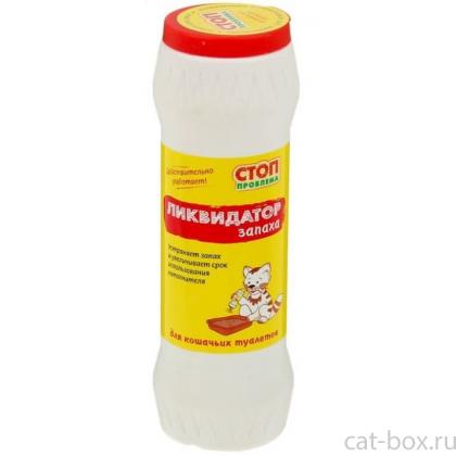 СтопПроблема Ликвидатор запаха для кошачьих туалетов-0