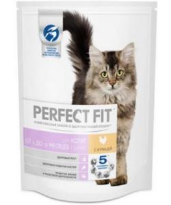 Сухой корм для котят, с курицей (PERFECT FIT Junior)