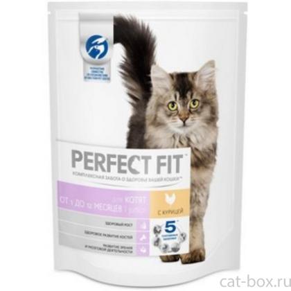 Сухой корм для котят, с курицей (PERFECT FIT Junior)-0