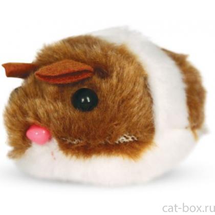 Игрушка для кошек "Мышь" вибрирующая, 6см-0