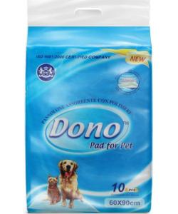 Пелёнки гелевые DONO PET PAD с феромонами 60x60см 10шт.