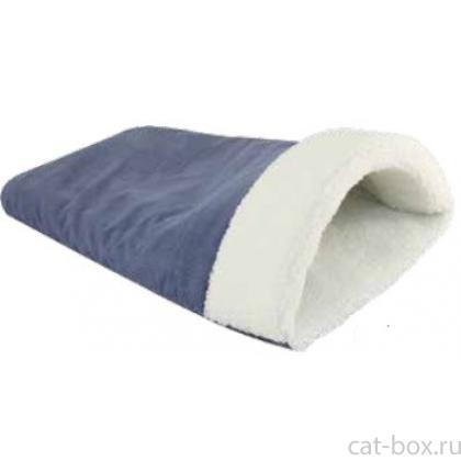 Лежак-нора "Путешествие", искусственная овчина, 40*48*11см-0