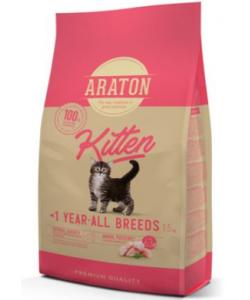Для котят с мясом птицы (ARATON kitten)
