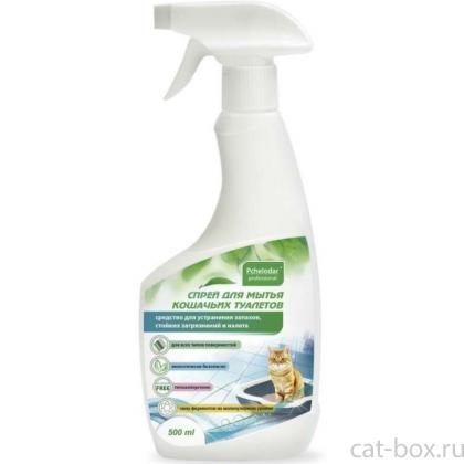 Спрей для мытья кошачьих туалетов-0