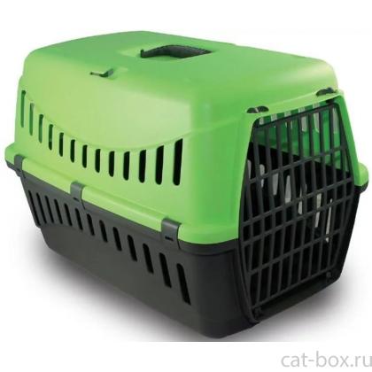 Переноска для животных с пластиковой дверцей GIPSY PLASTIC DOOR, 46*31*32см-0