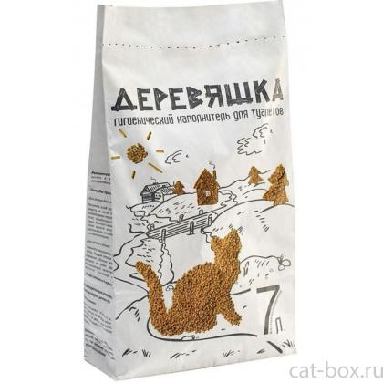 Древесный наполнитель "ДЕРЕВЯШКА", 21 л-0
