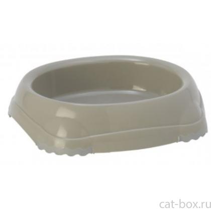 Миска нескользящая Smarty, 315мл, теплый серый-0