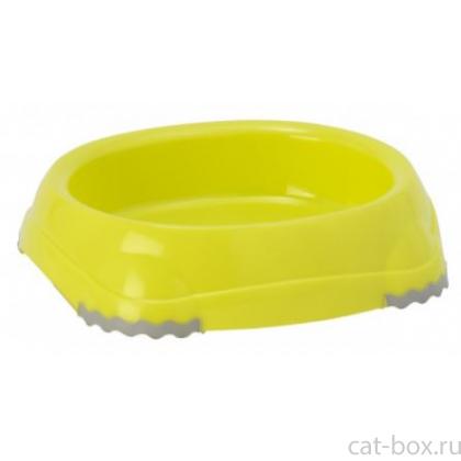 Миска нескользящая Smarty, 210мл, лимонно-желтая-0