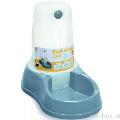 Автопоилка Break Reserve, синяя, 3,5л-0