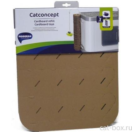Картонная когтеточка для Cat Concept - сменный блок-0