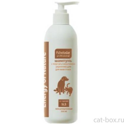  "ENERGY of  NATURE"  Шампунь укрепляющий с пергой и кератином (период линьки)-0