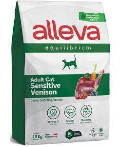 Equilibrium Cat сухой корм для взрослых кошек с олениной, Adult Sensitive Venison