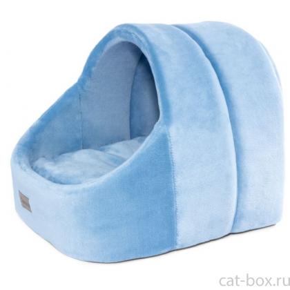 Дом "Василёк", голубой, 42*40*28см-0