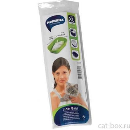 Пакеты для кошачьего лотка, размер XL, 49Х65 см, 10 шт.-0