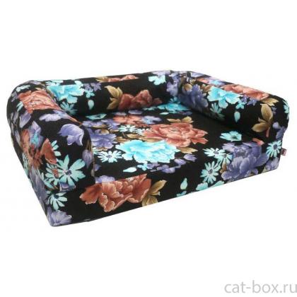 Лежанка Диван со съемным чехлом мебельная ткань (75231)-0