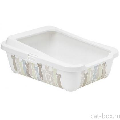 Туалет-лоток Hercules с бортами, 51*39*19см, Maasai-0