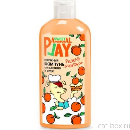 Шампунь ПЕРСИКОВЫЙ МАРЦИПАН Бережный для щенков и котят-0