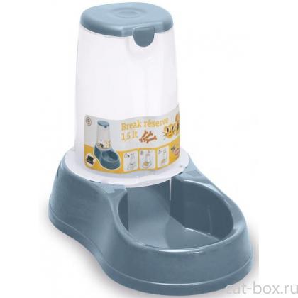 Автокормушка Break Reserve, синяя 1,5л-0