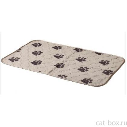 Пелёнка впитывающая многоразовая V.I.PET 60*40 см бежевая-0
