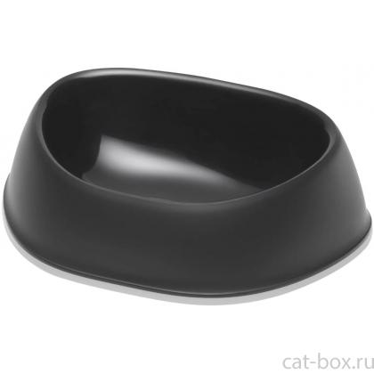Миска пластиковая Sensibowls 200 мл, черная-0