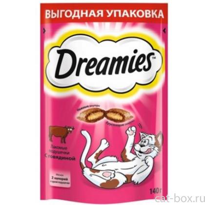 Лакомые подушечки для кошек с говядиной-0