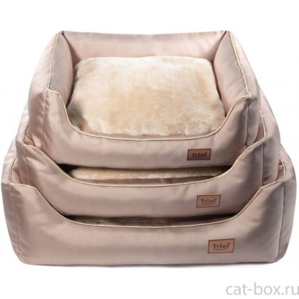 Лежанка для животных прямоугольная "Сахара" S, 42*33*15 см-0