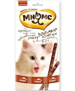 Лакомые палочки для кошек говядина/печень, 3 шт.по 5 гр