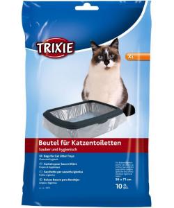 Пакеты для кошачьих туалетов  XL: 56 x 71 см, 10 шт (4051)