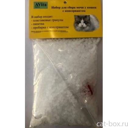 Набор для сбора мочи у кошек с консервантом-0