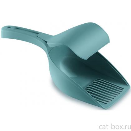 Совок для туалета Twice, синий, 28*13*11см-0