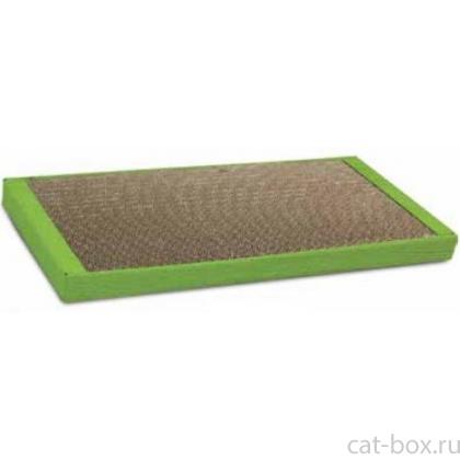 Лежанка-когтеточка из гофрокартона  c кошачьей мятой 50*24*3.5 см (CT48)-0