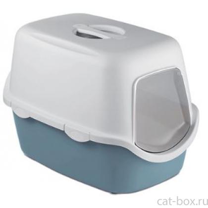 Туалет закрытый Cathy, синий с угольным фильтром, 56*40*40см-0