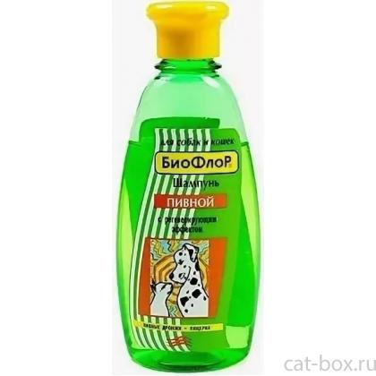 Шампунь "Пивной" с регенерирующим эффектом для собак и кошек-0