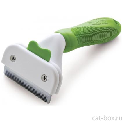 Расческа-триммер для животных "Премиум" S, 7,5*15 см-0