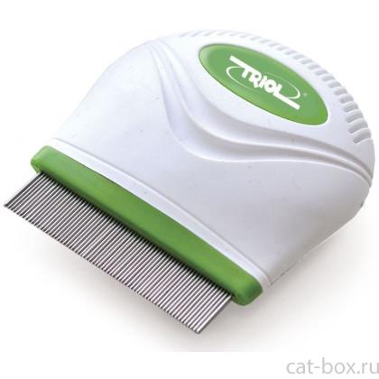 Расческа-гребень для животных "Премиум", 6,7*7,5 см-0