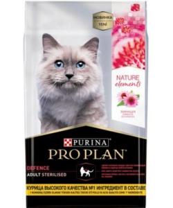 Сухой корм для кастрированных кошек Nature Elements с курицей