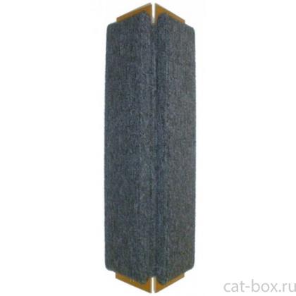 Ковровая когтеточка угловая В-2  (средняя), 26*60 см.-0