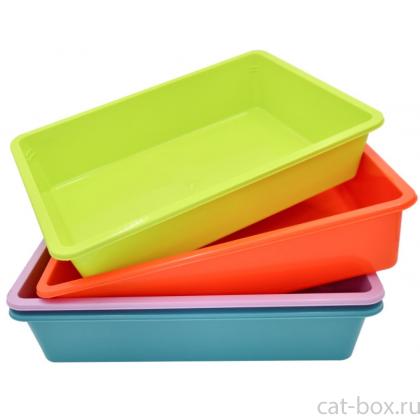 Туалет для кошек "LUX", 41*30*9см-0