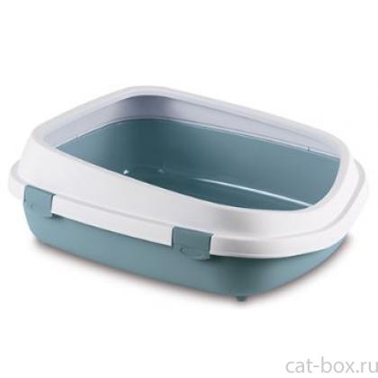 Туалет Queen с рамкой, синий, 55*71*24,5см-0