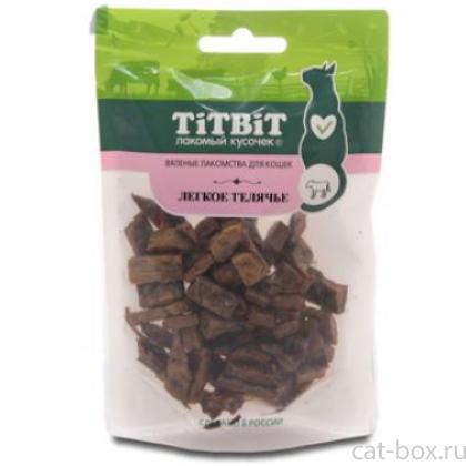 Легкое телячье для кошек Вяленые лакомства-0
