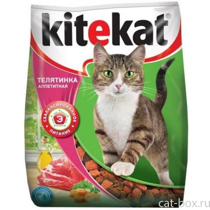 Сухой корм для кошек с аппетитной телятиной-0