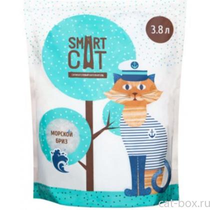 Силикагелевый наполнитель с ароматом "морской бриз", 3,8л-0