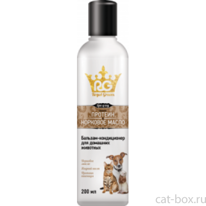 Royal Groom бальзам-кондиционер с протеином и норковым маслом для всех видов животтых-0