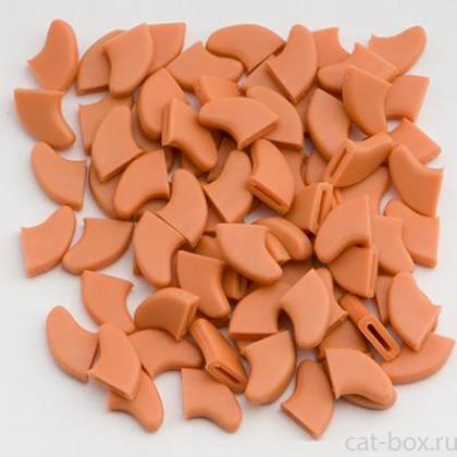 Оранжевые антицарапки, 40 шт.-0