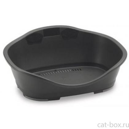 Пластиковый Лежак Sleeper 4: 88*62*35,5см, темно-серый (97641)-0